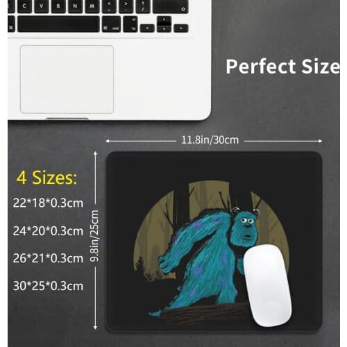 Big Blue Monster Mouse Pad 1893 Monsters Inc Sully Bigfoot Pixar Myth Pop Culture Parody Theroy