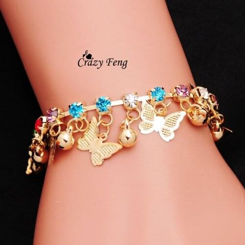 Crazy Feng hot Fashion Brand New African gold color Trendy classy women top quality charm bracelet & bangles free shipping