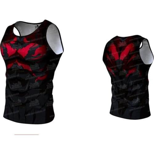 2021 New Compression Tights Gym Tank Tops Quick Dry Sleeveless Sports Shirt Men Fitness Clothing Summer Cool Mens Running Vest