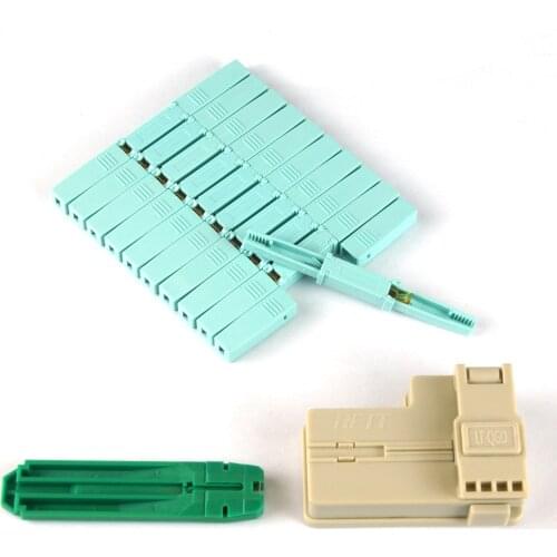 Fiber Optic Quick Connectors Splicer Mechanical Connectors for Drop Cable/Server Rack/Patch Panel/Repair for Fiber Network