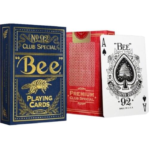 Bee Gold Edition Playing Cards Chinese Custom Models Deck USPCC Collectible Poker Magic Card Games Magic Tricks Props