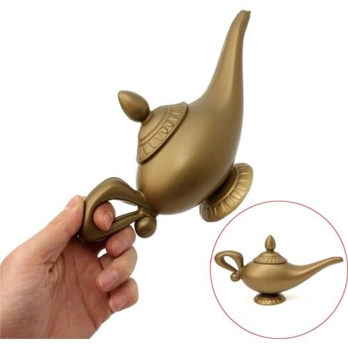 10Pcs Aladin Genie Lamp Prop Plastic Cosplay Magic For Halloween Christmas Panto Arabian For Children Gift Home Decorations