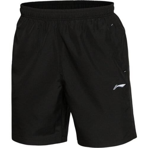 LINING Men Summer Cool Down Shorts Ice Silk Shorts air-conditioning Casual Loose quick-drying Shorts lining AKSR649-1