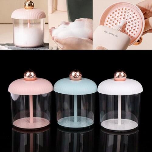 Portable Foam Maker Facial Cleanser Bubbler Cup Body Wash Cleansing Shower Gel Shampoo Manual Foamer for Bath Face Clean Tool