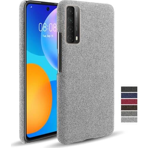 Luxury Febric Antiskid Cover Funda For Huawei P Smart 2021 2020 2019 P50 P40 P30 Mate 40 30 Pro Lite P 40 Mate30 5G Case Coque