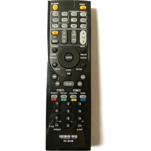 New Replacement Remote Control For ONKYO TX-NR818 TX-NR5010 TX-NR616 RC-837M AV Receiver