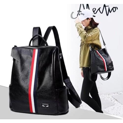 Hottest Fashion Women Backpack High Quality Youth Leather Backpacks for Teenage Girls Female School Shoulder Bag Bagpack mochila