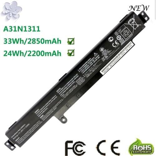 11.25V 33wh A31N1311 Laptop battery for ASUS F102BA X102B X102BA series X102BA-HA41002F X102BA-BH41T F102BASH41T X102BA-HA41002F