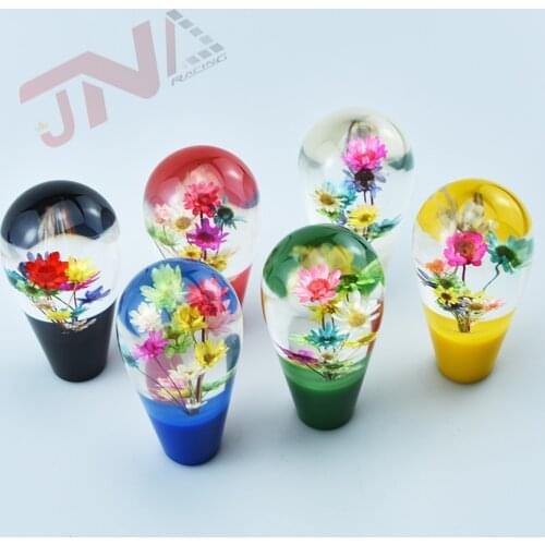 JDM Accessories Gear Shift Lever Head 10 cm Universal Crystal Bouquet Car Shift Knob