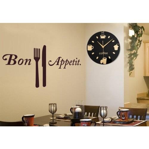 Bar restaurant kitchen leisure fashion ideas Coffee cup tableware wall clock a wall clocks wall world
