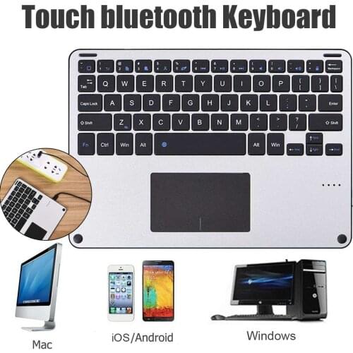 Keyboard With Touchpad for Microsoft Surface Pro 3/4/5/6/7 PC Wireless Bluetooth 3.0 Tablet Keyboard PC Laptop Gaming Keyboard