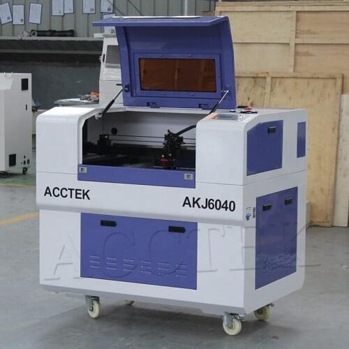 Jinan Acctek mini cnc laser 6040 laser cutting machine cnc for sale