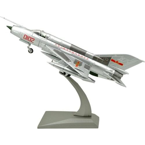 TANG DYNASTY(TM) 1:72 China J-7, MIG-21 Fighter Attack Metal Plane Model,Chinese Air Force, Military Airplane Model