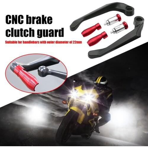 Motorcycle Handguards Modified Brake Clutch Anti-fall Hand Guards CNC Aluminum Brush for 7/8 inch Handlebar Universal Motorbike