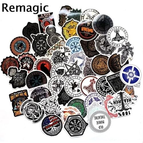 50pcs Vikings Stickers paster Cartoon characters anime movie funny decals scrapbooking diy phone laptop waterproof decorations