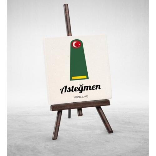 Personalized Professional Second Lieutenant Şovaleli Natural Stone-1