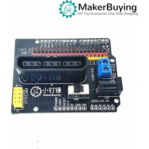 PS2 four degrees of freedom uno remote control expansion board Motor Shield smart car motor drive board wireless remote control
