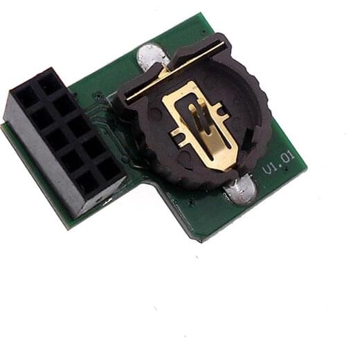 Compatible with Raspberry Pi Clock Module Rpi RTC DS1307 for RaspberryPi Green PCB Board Without Battery