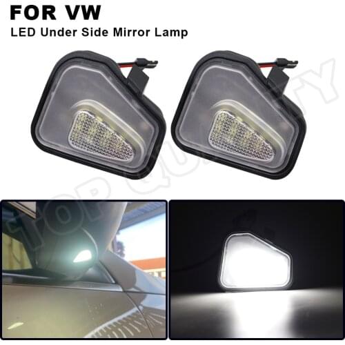 For VW Passat EOS CC Passat B7 Scirocco MK3 Jetta MK6 LED Puddle Light Module Under Side Mirror Light No Error Led Puddle Lamp