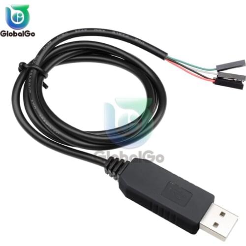 Smart Electronics PL2303 PL2303HX USB to UART TTL Cable Module 4p 4 pin RS232 Converter Serial Line