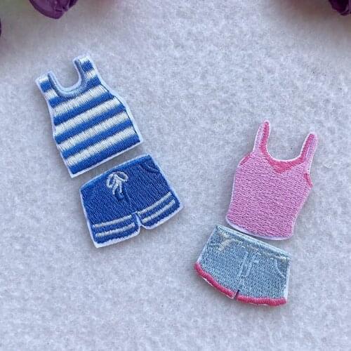 Embroidered Clothes Top Pants DIY Cartoon Badges Clothes Embroidery Patch Applique Ironing Clothing Sewing Supplies Decorative