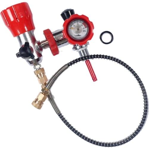 4500 psi Filling Station for Carbon Fiber Tank Cylinder Bottle Valve Connection for Gas Transfer or Tank Refilling big to small