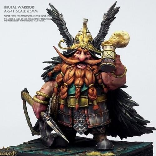 65MM Resin figure model kits DIY toy self-assemlbed A-541