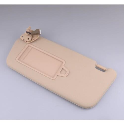 Car Left Side Beige Sun Visor Makeup Mirror Beige 85220-0W110-J9 Fit for Hyundai Accent 2006 2007 2008 2009 2010