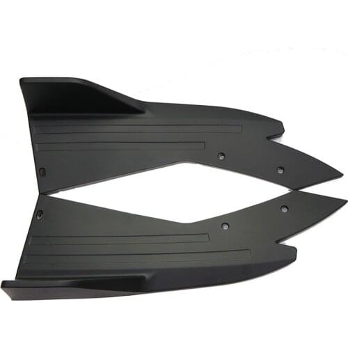 ABS Carbon gloss appearance Fiber Car Bumper Rear Spoiler Lip modified Car Rear Edge and Body Side Universial Auto Accessiores