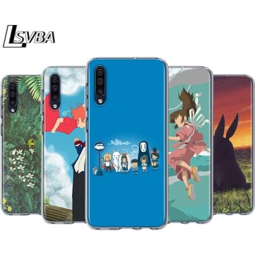 Studio Ghibli Totoro For Samsung Galaxy A90 A80 A70 A60 A50 A40 A30 A32 A52 A72 A02S A2 A20S A20E A10S A10E A10 Phone Case