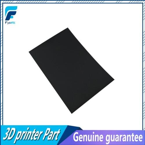 2 pcs*CraftBot XL 3D Printing Build Surface 300 x 200 mm Black 8x12 inch Stick Heated Printing Bed Tape For Prusa i3 MK3