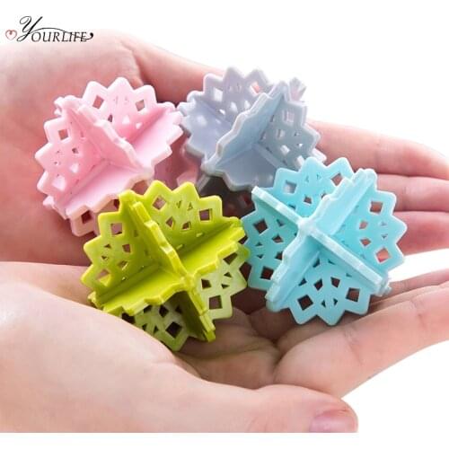 OYOURLIFE 4pcs/set Reusable Anti-winding Washing Machine Ball Eco Friendly Anti-static Decontamination Wash Cloths Laundry Ball