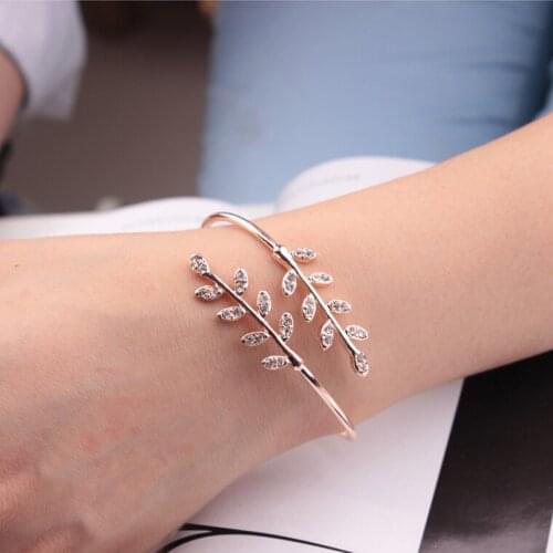 Fashion Retro Geometric Cactus Letters Four-Piece Combination Bracelet Jewelry DIY Jewelry Making Drop Shipping Bangles gift