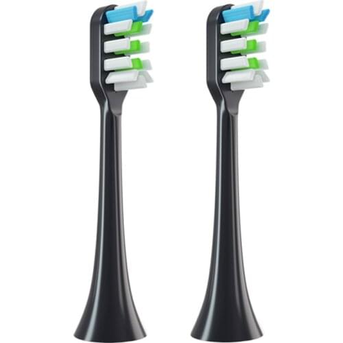 2pcs/Set Toothbrush Heads Replacement For SOOCAS X3/X3U/X5 Electric Tooth Brush Nozzle Heads Replace Brush Head Travel Box