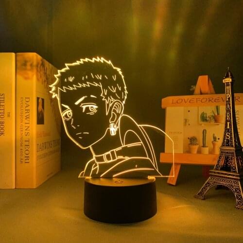 LED Light Anime Tokyo Revengers Mitsuya for Kids Bedroom Decoration Birthday Gift Room Decor Desk Manga 3d Lamp Tokyo Revengers