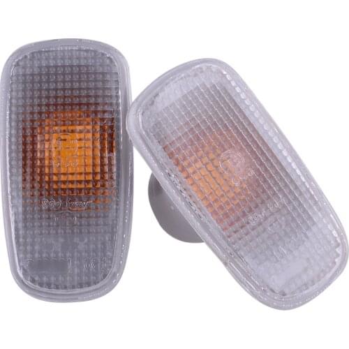 1Pair Car Side Fender Repeater Marker Lamp Light Housing Fit For Land Cruiser Kluger Prius RAV4 Lexus LS430 IS200 IS300