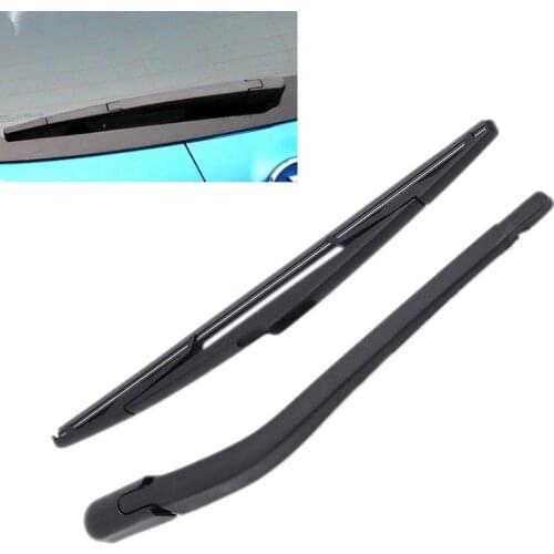14" Car Rear Wiper Blade Back Windscreen Wiper Arm For Nissan Almera Hatchback MK2 N16 2000-2006 Windshield Auto Styling