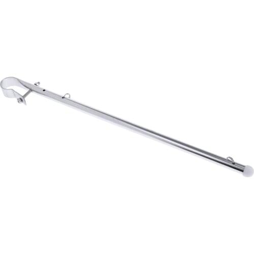 Anti-rust Boat Flag Pole Marine Boat Kayak Rail Mount Flag Staff Pole