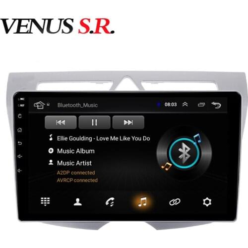 VenusSR Android 8.1 2.5D car dvd for KIA PICANTO Morning RIO 2008-2010 multimedia headunit GPS gps navigation