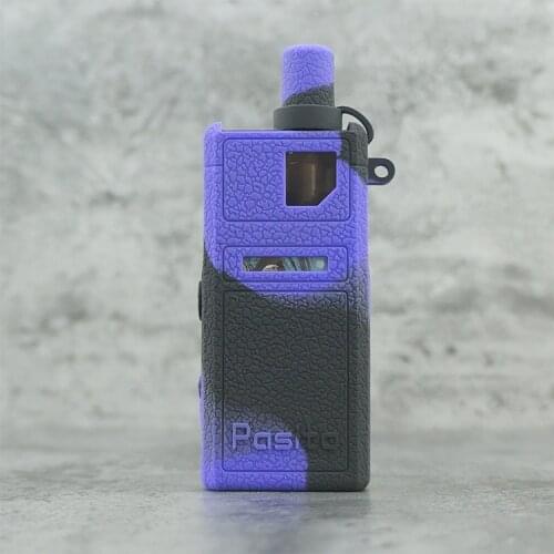 5pcs Texture case for Smoant Pasito Pod Kit silicone skin rubber sleeve protective cover fit Pasito kit