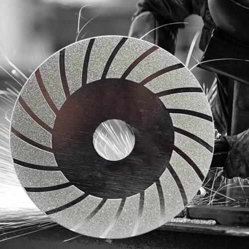 Wheel Grinding Disc Electroplated Diamond Saw Blade Cutting For Angle Grinder Rotary Tool