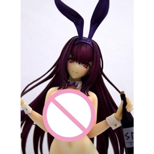 Fate/Grand Order Scáthach BUNNY GIRL 1/6 naked anime figure sexy collectible action figures
