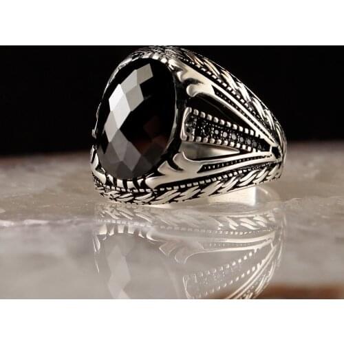 Zircon Stone 925 Sterling Silver Ring