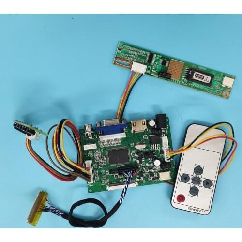 Kit Work for LTN170WX monitor SCREEN 30pin 2AV HDMI-compatible VGA Controller Board 1440X900 LCD remote AV Screen driver panel