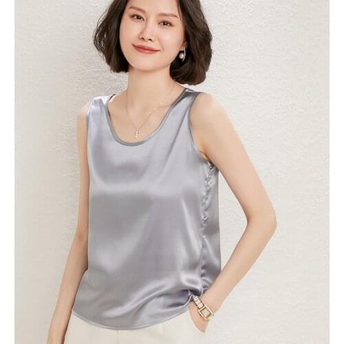 Женские шелковые майки LHZSYY China At AliExpress