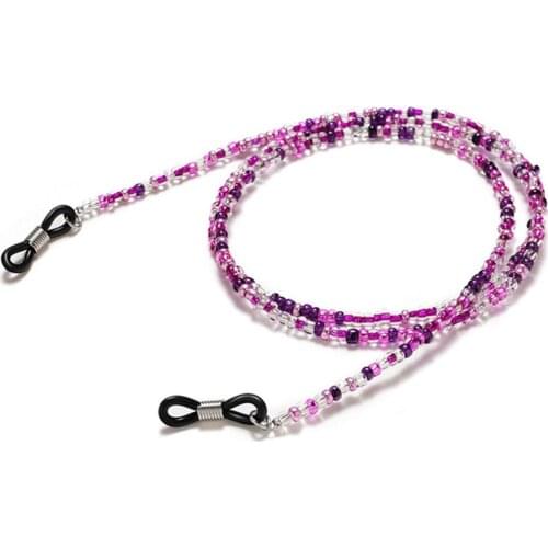 New Acrylic Beaded Glasses Strap Sunglasses Chain Lanyard Fashion Anti-lost Reading Spectacle Neck Rope Holder