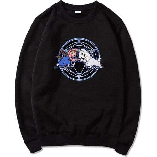 Full Metal Alchemist Sweatshirt Anime Funny Cartoon Hoodies Men Women Harajuku Full Metal Fusion Classic Pullover Hip Hop Tops