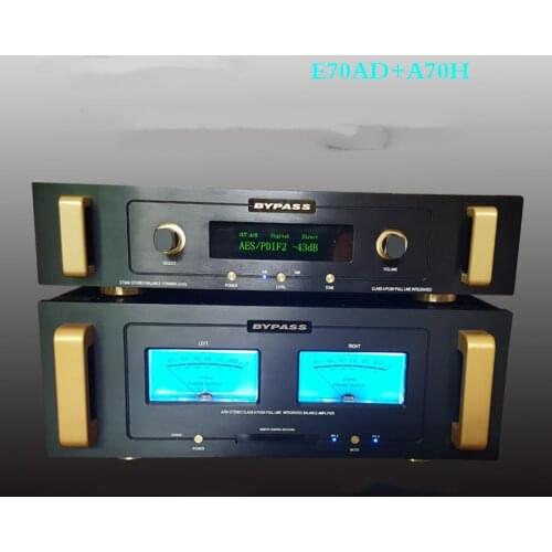 Front and rear split decoding Bluetooth fully balanced Class A high-power gold-sealed tube split header