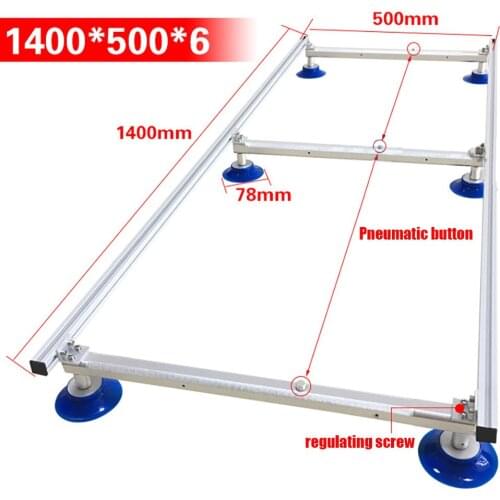LCD screen handheld vacuum suction cup LCD gripping fixture 55 inch 65 inch 75 inch universal type 6pcs Sucker