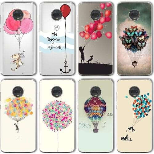 Ciciber Case For Motorola Moto G9 G30 G10 G8 E7 E6S G7 G6 E6 G5 G5S E5 One Macro Plus Play Power Lite Balloon Fashion Silicone